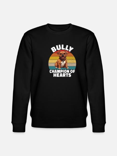 American Bully Gifts - Stanley/Stella CHANGER Unisex Organic Sweatshirt - black