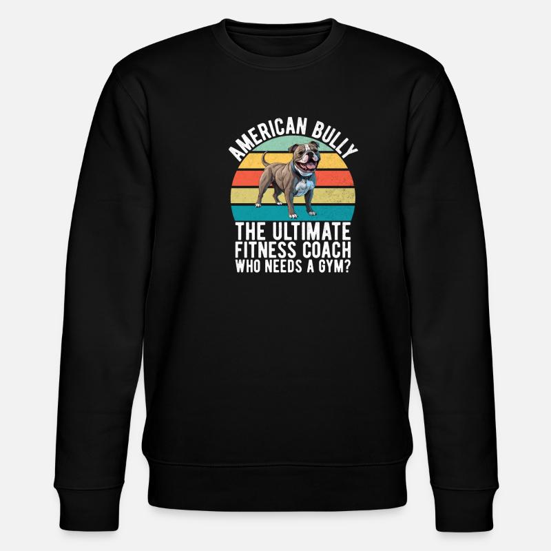 Cadeaux American Bully - Sweat bio CHANGER Stanley/Stella Unisexe - noir
