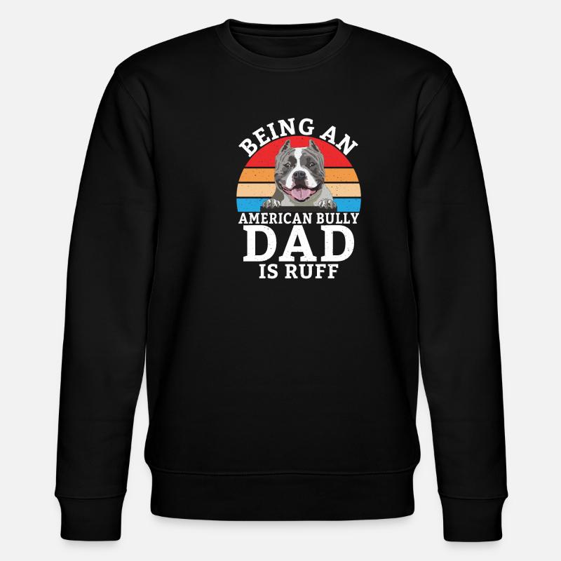 American Bully Gifts - Stanley/Stella CHANGER Unisex Organic Sweatshirt - black