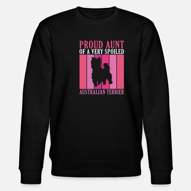 Cadeaux pour terrier australien - Sweat bio CHANGER Stanley/Stella Unisexe - noir