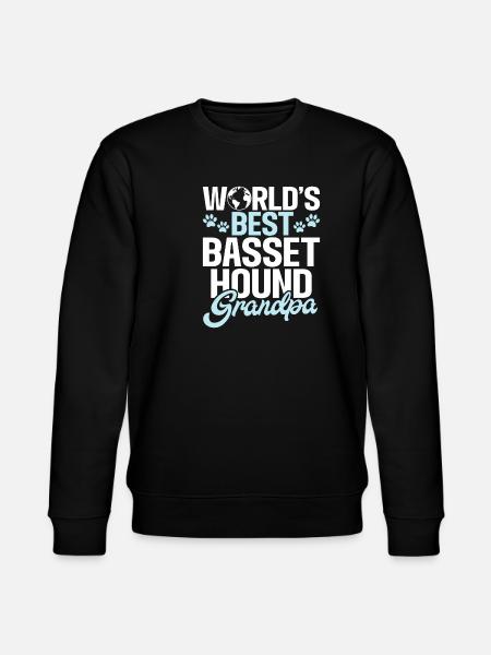 Cadeaux Basset Hound - Sweat bio CHANGER Stanley/Stella Unisexe - noir
