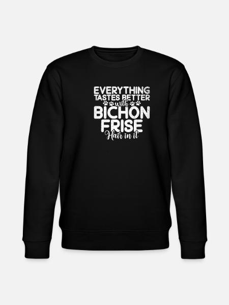 Cadeaux Bichon Frisé - Sweat bio CHANGER Stanley/Stella Unisexe - noir
