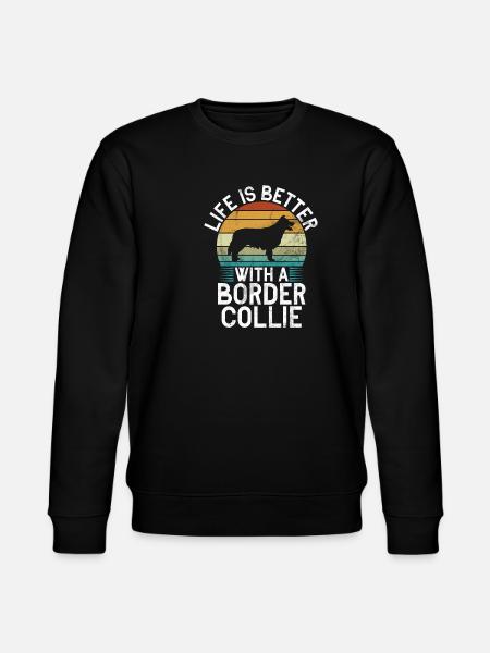 Cadeaux Border Collie - Sweat bio CHANGER Stanley/Stella Unisexe - noir