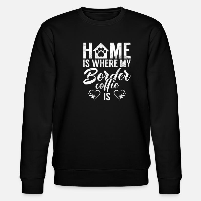 Cadeaux Border Collie - Sweat bio CHANGER Stanley/Stella Unisexe - noir