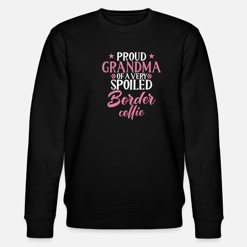 Cadeaux Border Collie - Sweat bio CHANGER Stanley/Stella Unisexe - noir