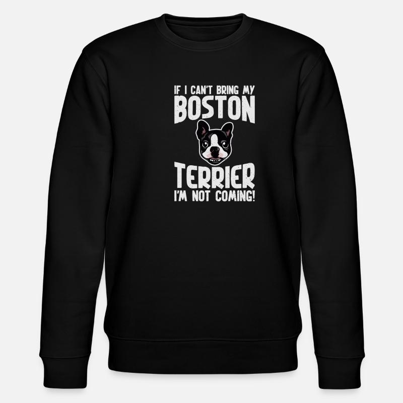 Cadeaux Boston Terrier - Sweat bio CHANGER Stanley/Stella Unisexe - noir
