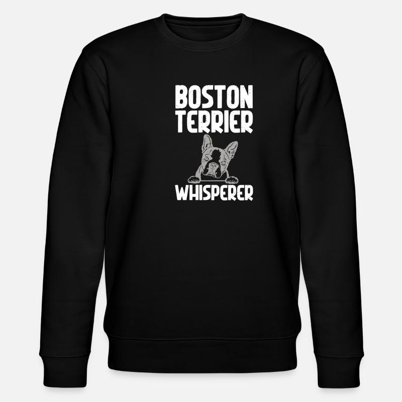 Cadeaux Boston Terrier - Sweat bio CHANGER Stanley/Stella Unisexe - noir