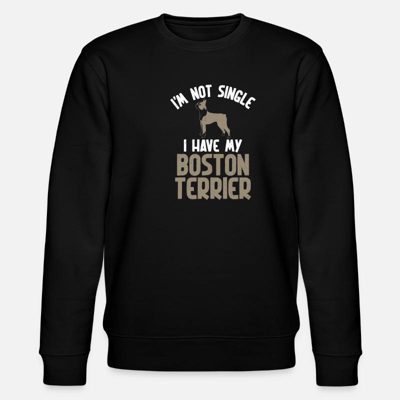 Cadeaux Boston Terrier - Sweat bio CHANGER Stanley/Stella Unisexe - noir