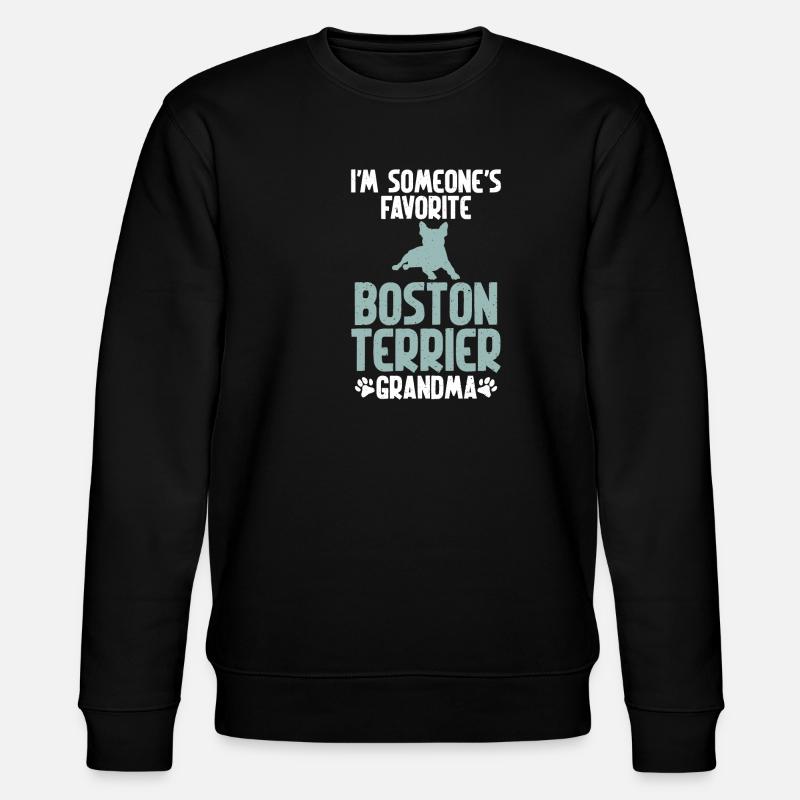 Cadeaux Boston Terrier - Sweat bio CHANGER Stanley/Stella Unisexe - noir