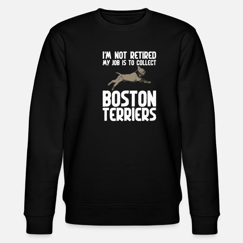 Cadeaux Boston Terrier - Sweat bio CHANGER Stanley/Stella Unisexe - noir