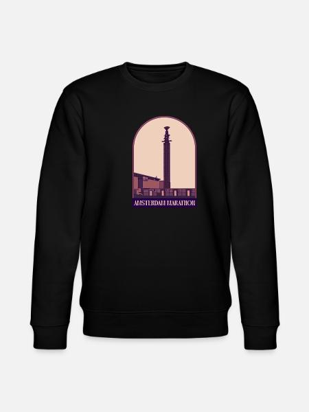Amsterdam Marathon - Stanley/Stella CHANGER Unisex Organic Sweatshirt - black