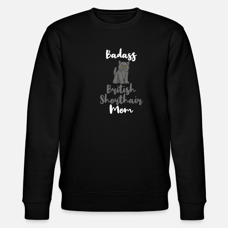 Cadeaux British Shorthair - Sweat bio CHANGER Stanley/Stella Unisexe - noir