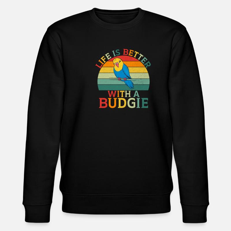 Cadeau de perruche - Sweat bio CHANGER Stanley/Stella Unisexe - noir