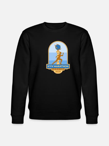 Kyiv Marathon – 2025 – Ukraine - Stanley/Stella CHANGER Unisex Organic Sweatshirt - black
