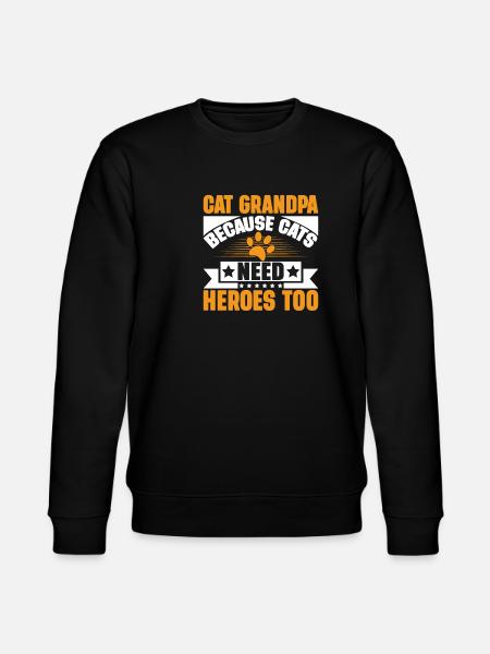 Chats Cadeaux Papy - Sweat bio CHANGER Stanley/Stella Unisexe - noir