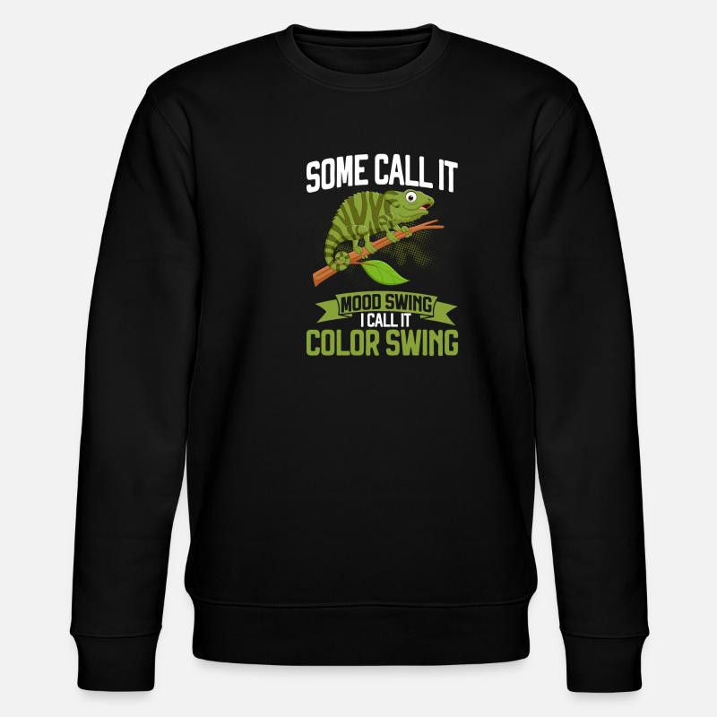 Chameleon Gifts - Stanley/Stella Unisex Bio-Sweatshirt CHANGER  - Schwarz