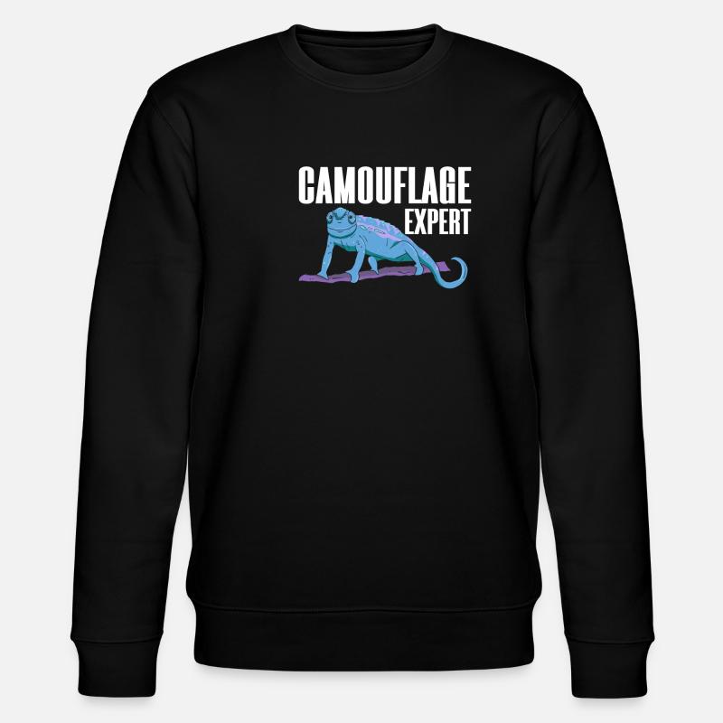 Chameleon Gifts - Stanley/Stella Unisex Bio-Sweatshirt CHANGER  - Schwarz