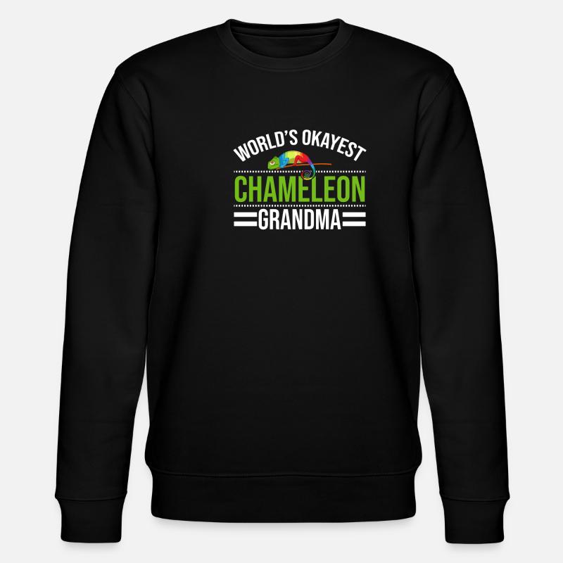 Cadeaux Caméléon - Sweat bio CHANGER Stanley/Stella Unisexe - noir