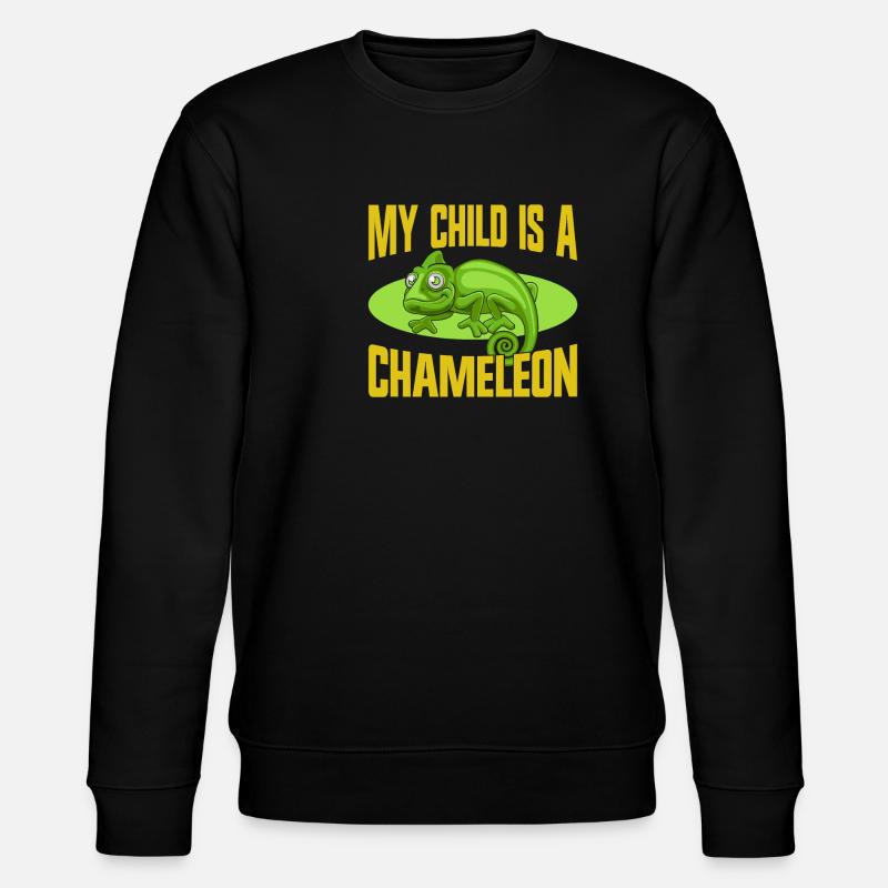 Cadeaux Caméléon - Sweat bio CHANGER Stanley/Stella Unisexe - noir