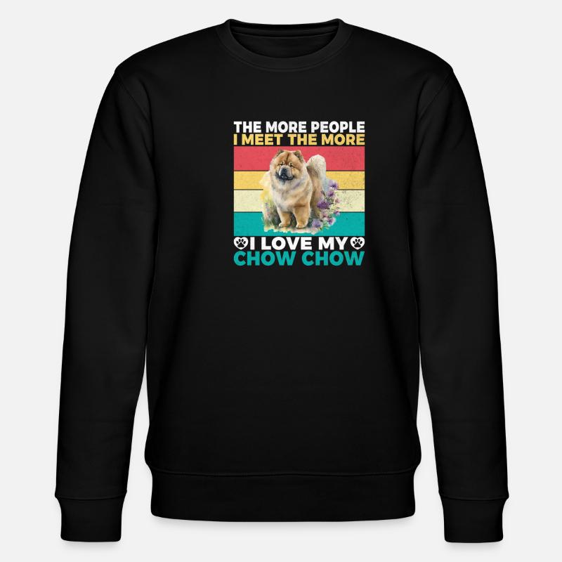 Cadeaux Chow Chow - Sweat bio CHANGER Stanley/Stella Unisexe - noir