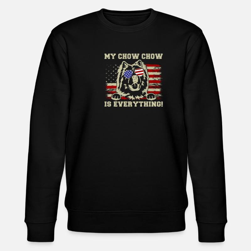 Cadeaux Chow Chow - Sweat bio CHANGER Stanley/Stella Unisexe - noir