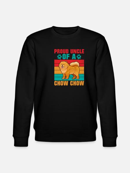 Chow Chow Gifts - Stanley/Stella CHANGER Unisex Organic Sweatshirt - black