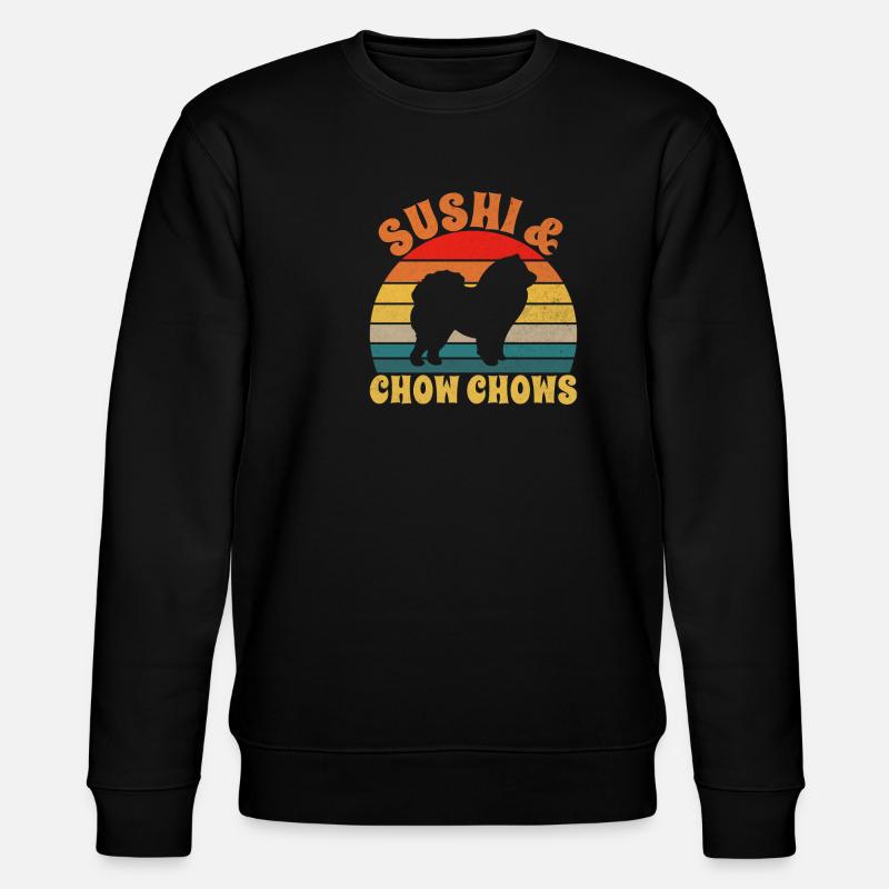 Cadeaux Chow Chow - Sweat bio CHANGER Stanley/Stella Unisexe - noir