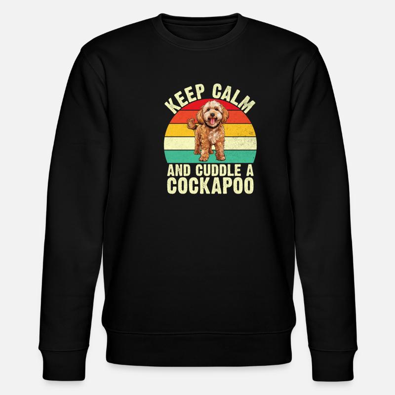 Cockapoo Gifts - Stanley/Stella Unisex Bio-Sweatshirt CHANGER  - Schwarz