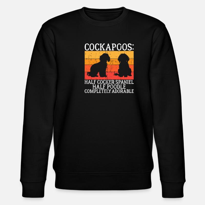 Cadeaux Cockapoo - Sweat bio CHANGER Stanley/Stella Unisexe - noir