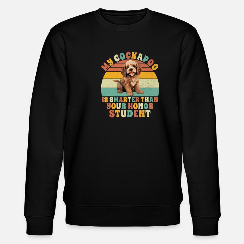 Cockapoo Gifts - Stanley/Stella Unisex Bio-Sweatshirt CHANGER  - Schwarz