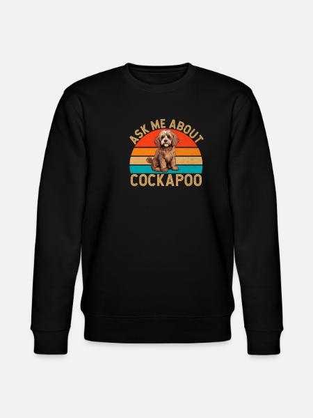 Cadeaux Cockapoo - Sweat bio CHANGER Stanley/Stella Unisexe - noir