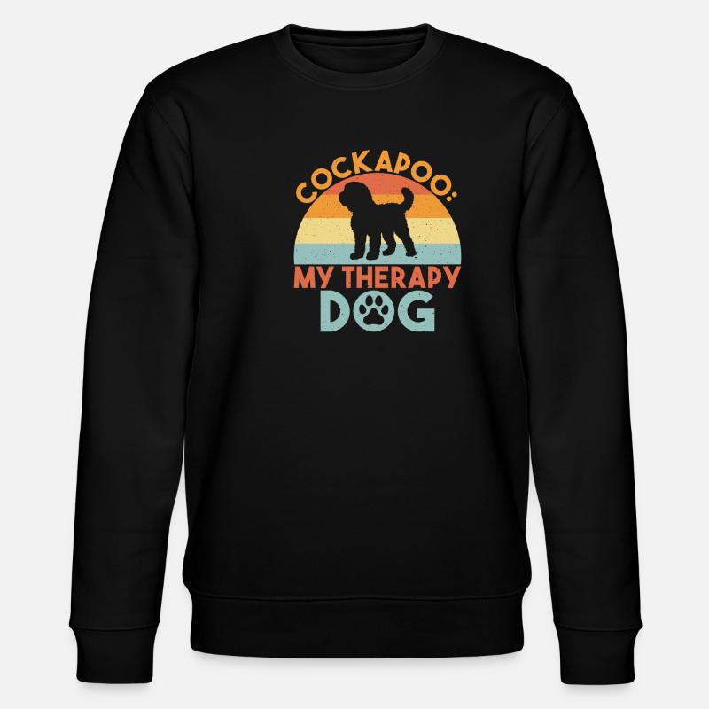 Cockapoo Gifts - Stanley/Stella Unisex Bio-Sweatshirt CHANGER  - Schwarz