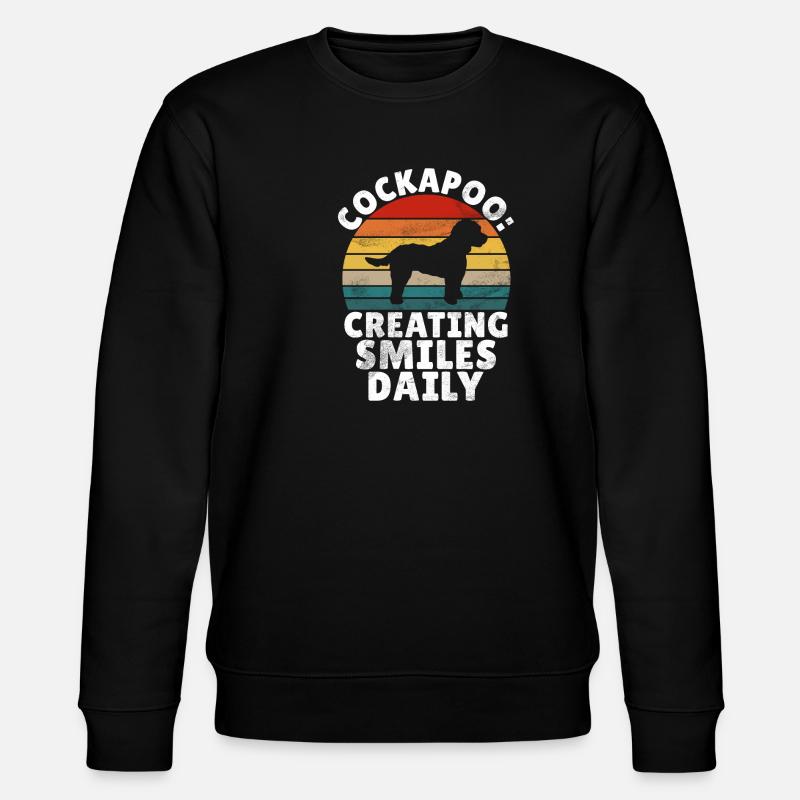 Cockapoo Gifts - Stanley/Stella Unisex Bio-Sweatshirt CHANGER  - Schwarz
