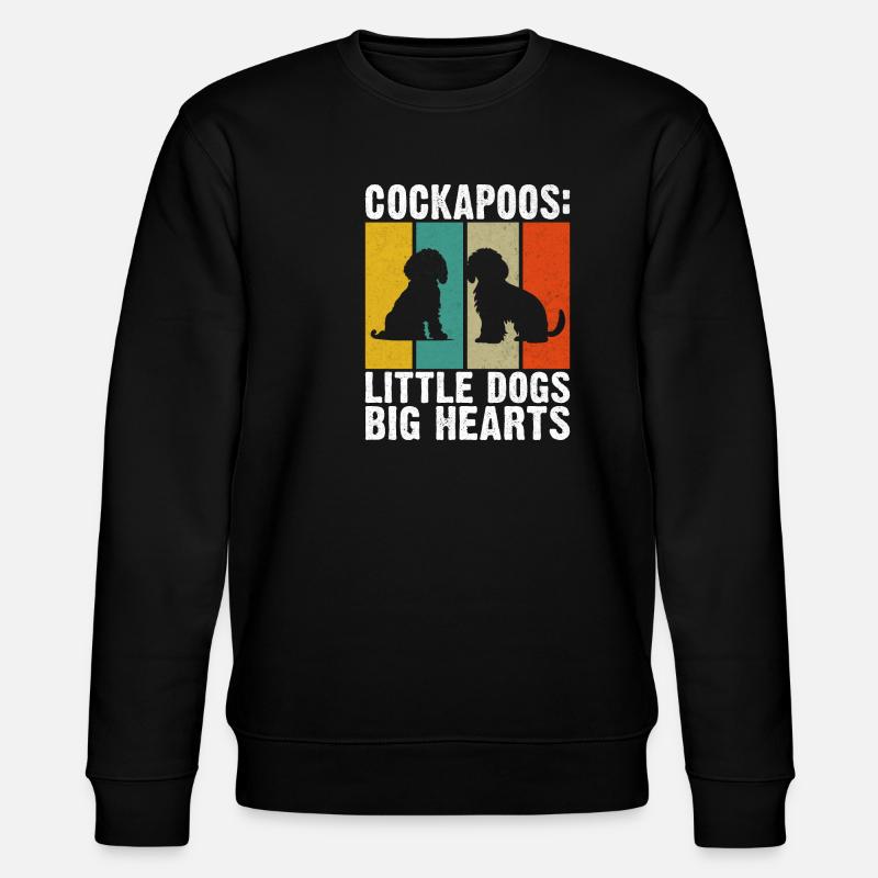 Cadeaux Cockapoo - Sweat bio CHANGER Stanley/Stella Unisexe - noir