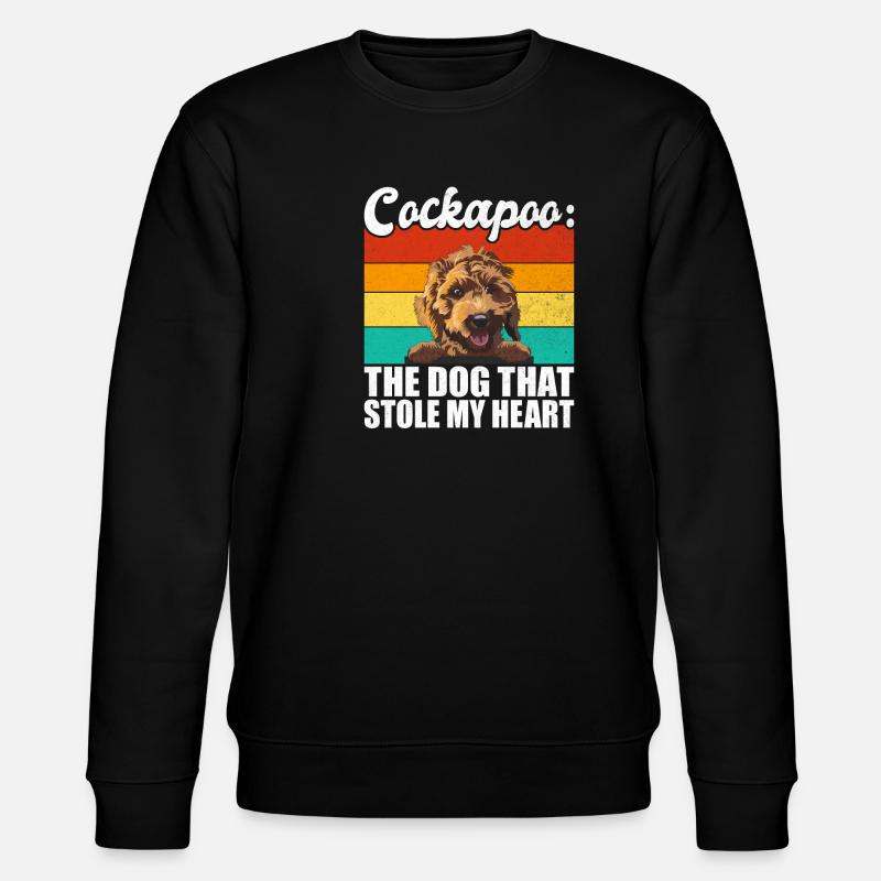 Cadeaux Cockapoo - Sweat bio CHANGER Stanley/Stella Unisexe - noir