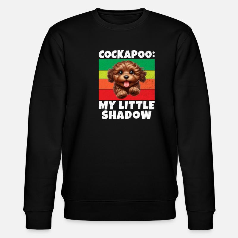 Cockapoo Gifts - Stanley/Stella CHANGER Unisex Organic Sweatshirt - black