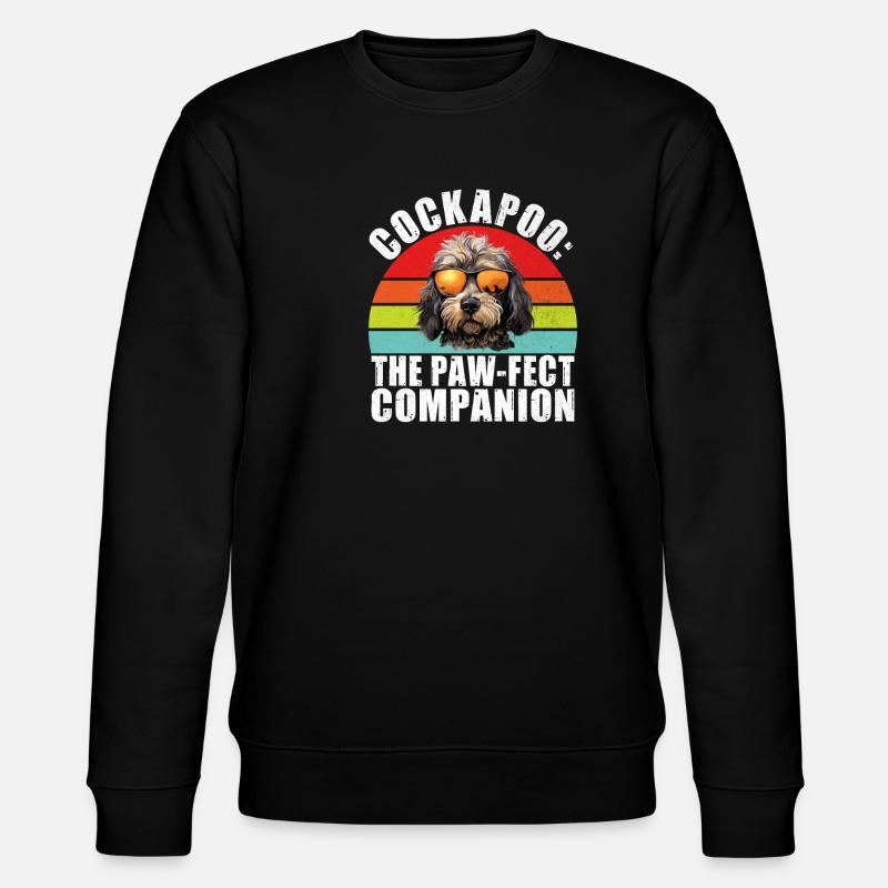 Cockapoo Gifts - Stanley/Stella Unisex Bio-Sweatshirt CHANGER  - Schwarz