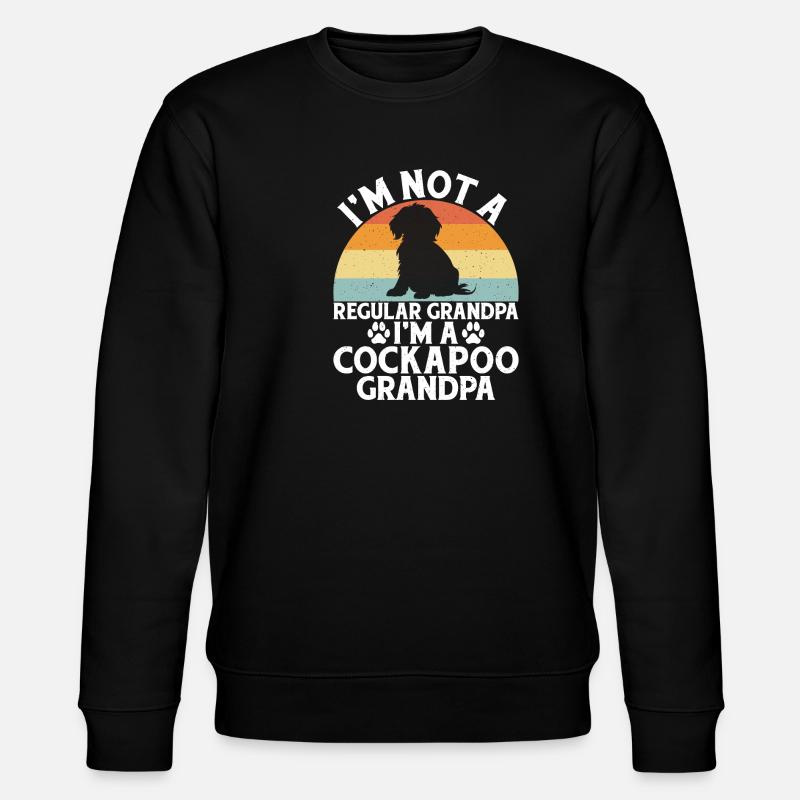 Cockapoo Gifts - Stanley/Stella Unisex Bio-Sweatshirt CHANGER  - Schwarz