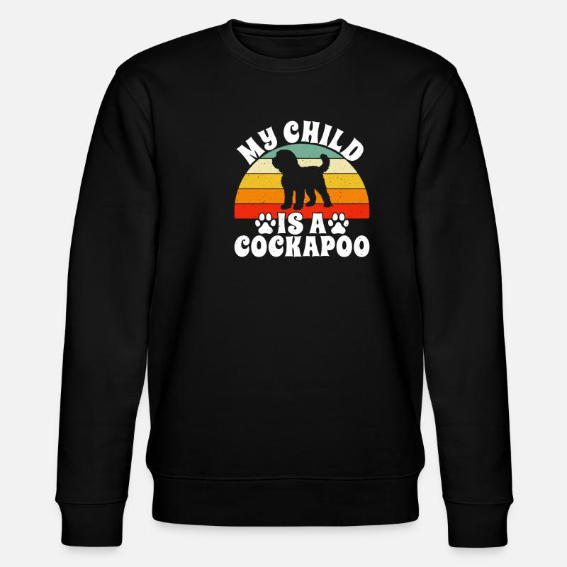 Cadeaux Cockapoo - Sweat bio CHANGER Stanley/Stella Unisexe - noir