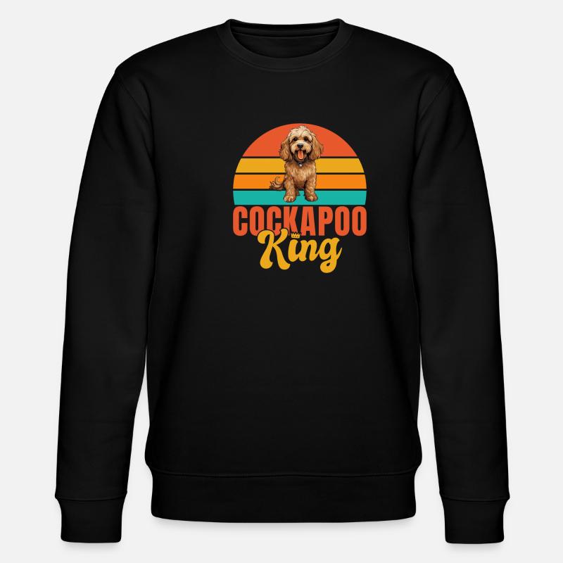 Cockapoo Gifts - Stanley/Stella Unisex Bio-Sweatshirt CHANGER  - Schwarz