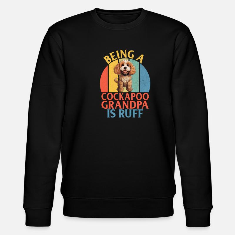Cockapoo Gifts - Stanley/Stella Unisex Bio-Sweatshirt CHANGER - Schwarz