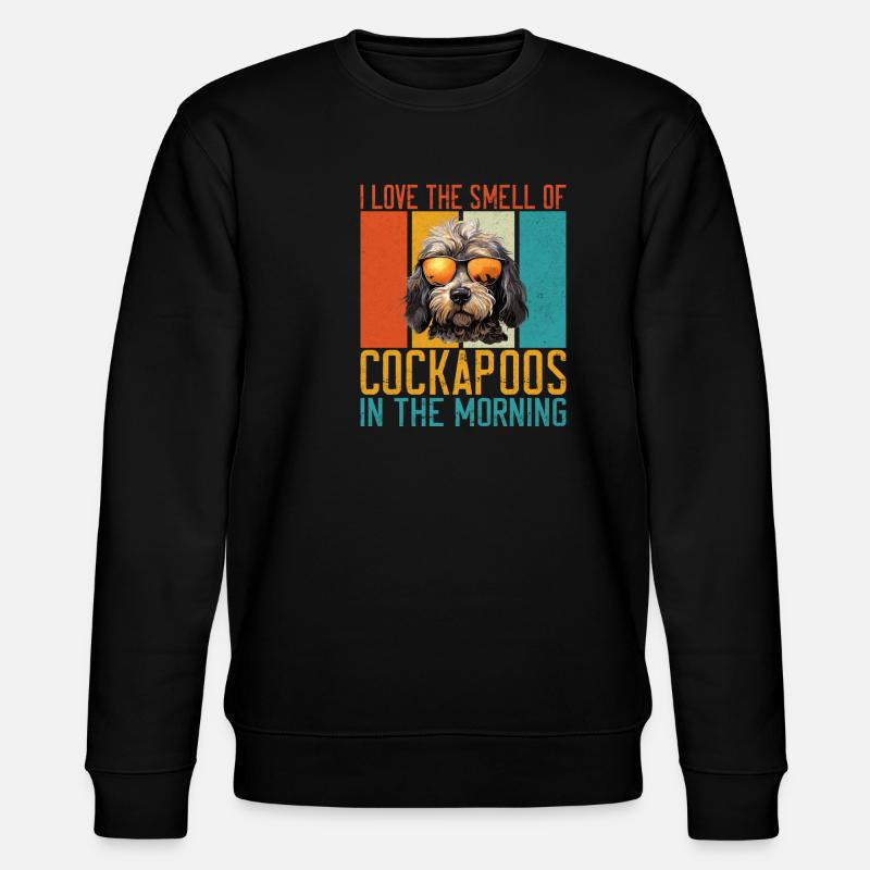 Cockapoo Gifts - Stanley/Stella Unisex Bio-Sweatshirt CHANGER  - Schwarz