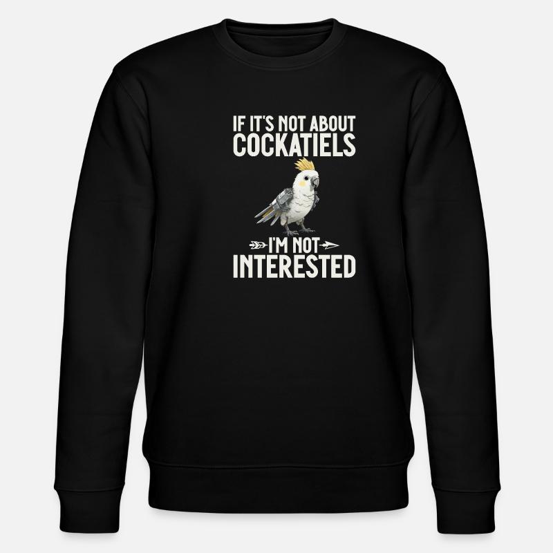 Cadeaux de calopsitte - Sweat bio CHANGER Stanley/Stella Unisexe - noir