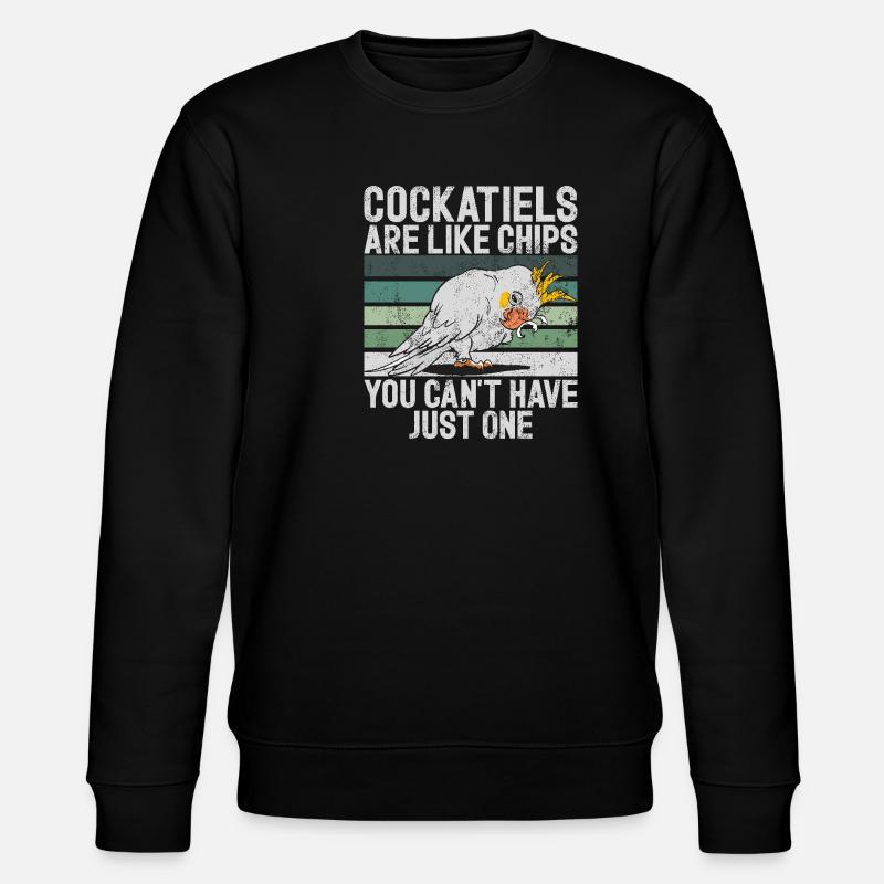 Cadeaux de calopsitte - Sweat bio CHANGER Stanley/Stella Unisexe - noir