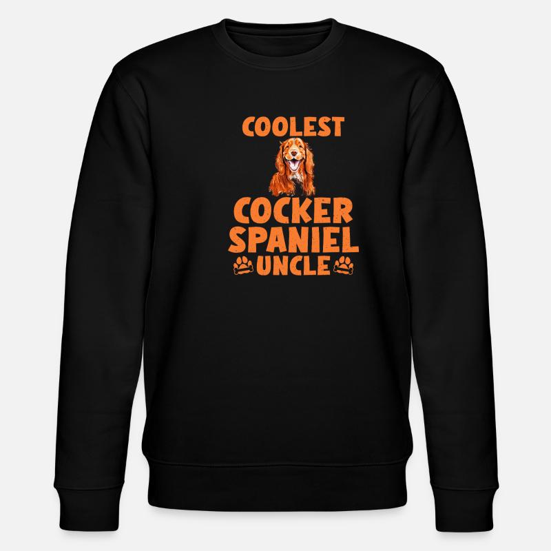 Cadeaux Cocker Spaniel - Sweat bio CHANGER Stanley/Stella Unisexe - noir