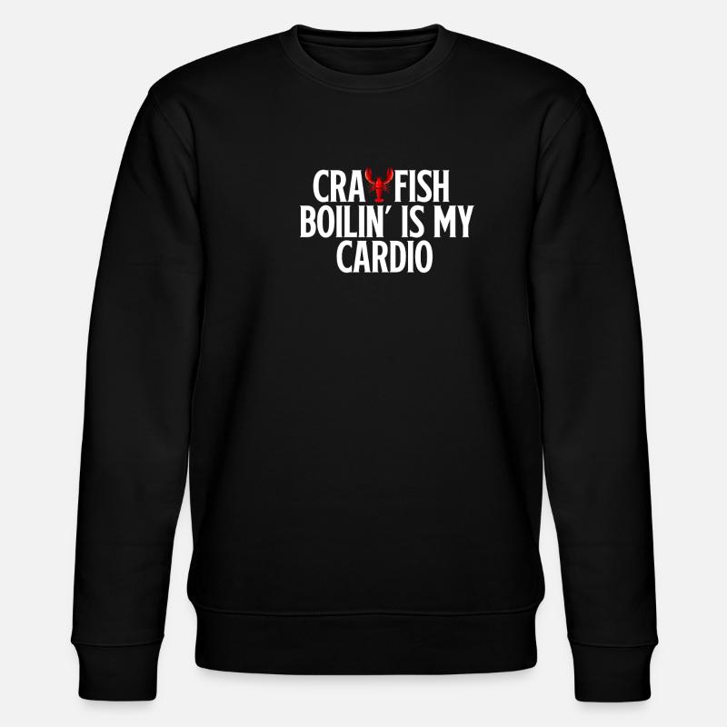 Crawfish Gifts - Stanley/Stella Unisex Bio-Sweatshirt CHANGER  - Schwarz