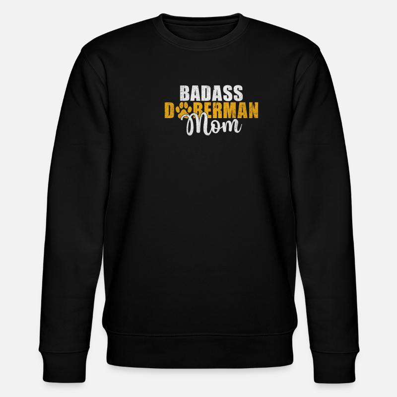 Doberman Gifts - Stanley/Stella Unisex Bio-Sweatshirt CHANGER  - Schwarz