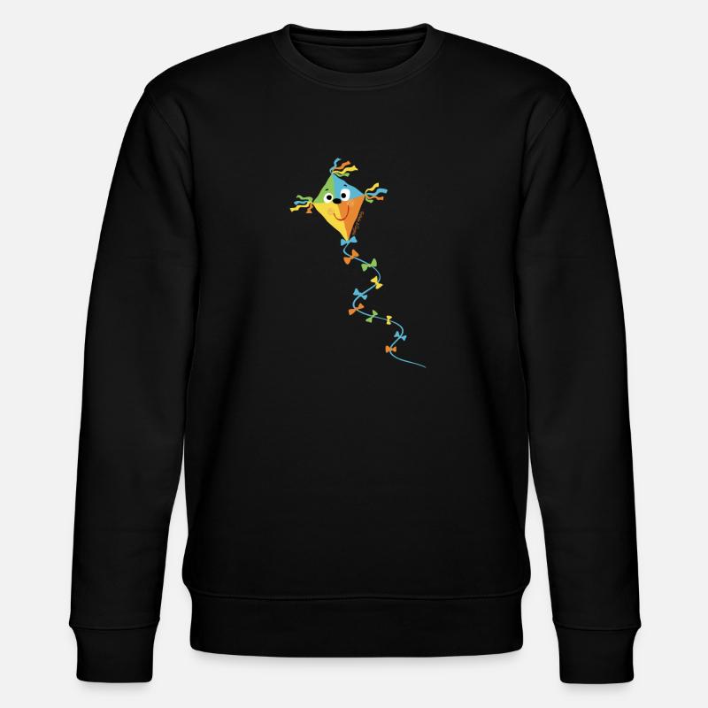 Herbstdrache - Stanley/Stella Unisex Bio-Sweatshirt CHANGER  - Schwarz