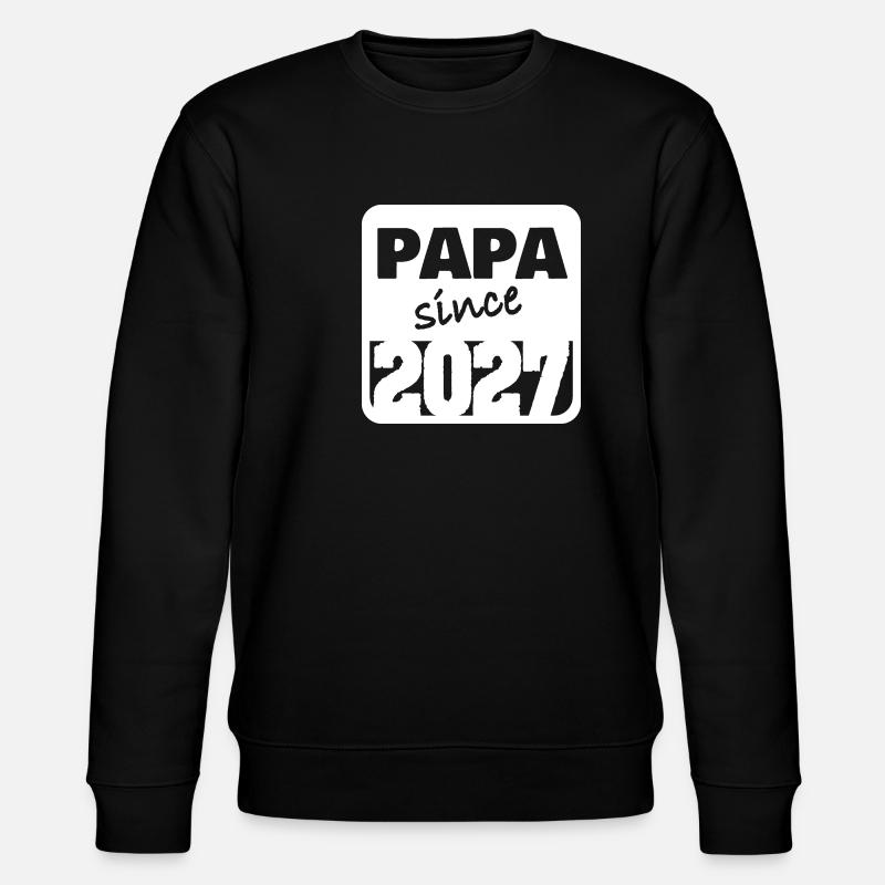 Papa 2027 - Sweat bio CHANGER Stanley/Stella Unisexe - noir