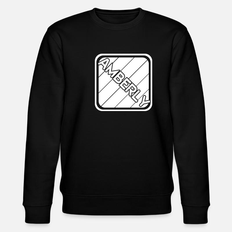 Gift for Amberly - Stanley/Stella CHANGER Unisex Organic Sweatshirt - black